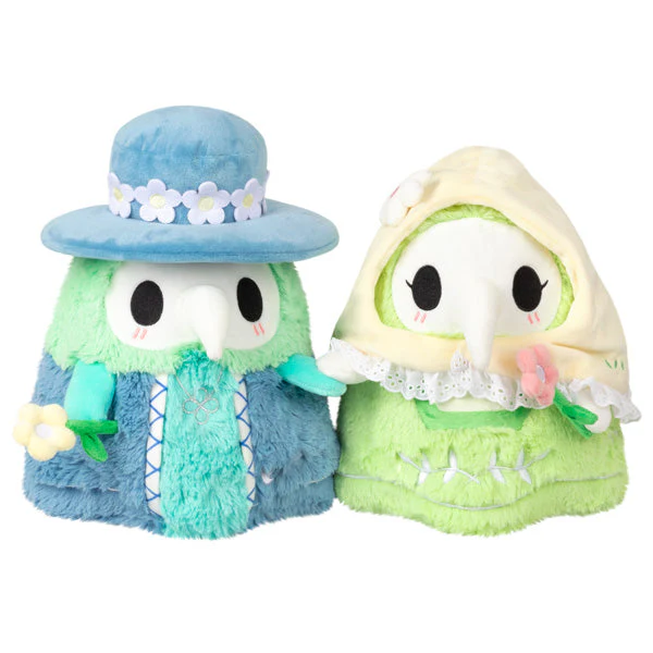 SQUISHABLE MINI SPRING PLAGUE DOCTOR AND NURSE DUO (SET)