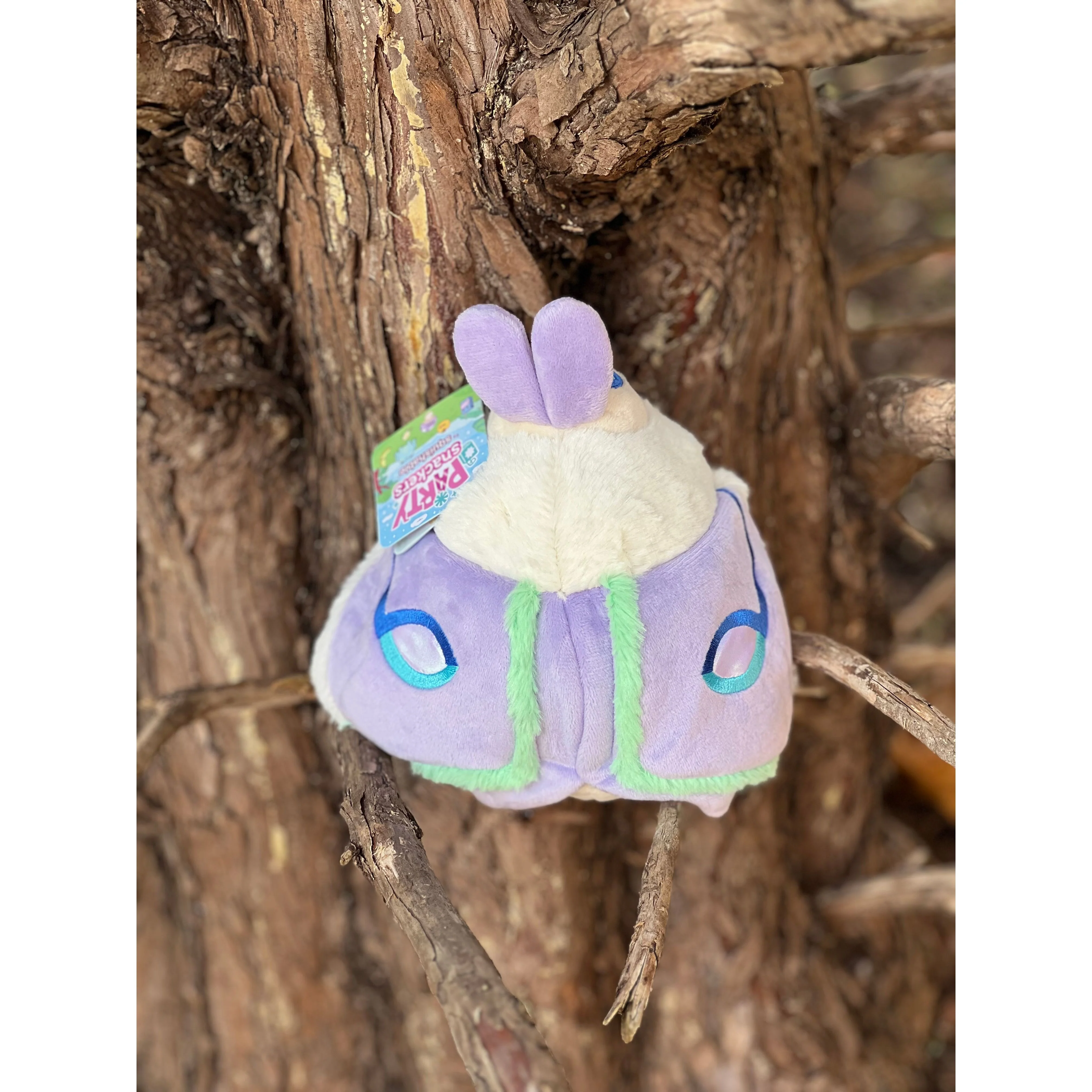 SQUISHABLE SNACKER LILAC LUNA MOTH - Image 4