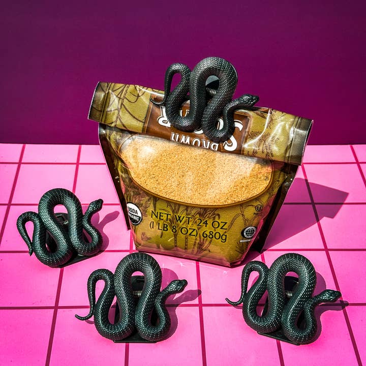 SSSSNACK ATTACK - SNAKE BAG CLIPS - Image 3