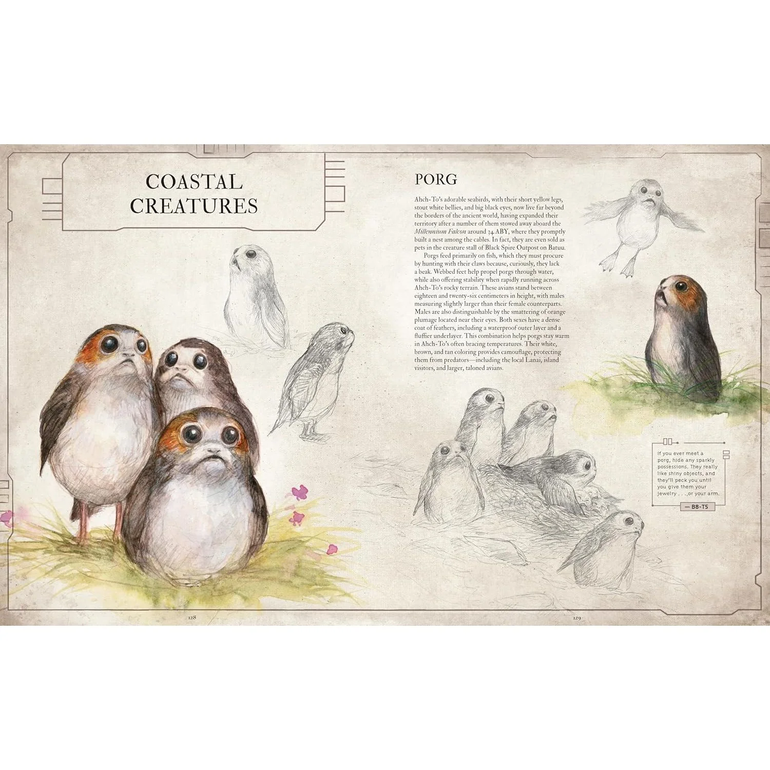 STAR WARS BESTIARY VOL. 1 BY S.T. BENDE AND ILLUSTRATED BY IRIS COMPIET - Image 5