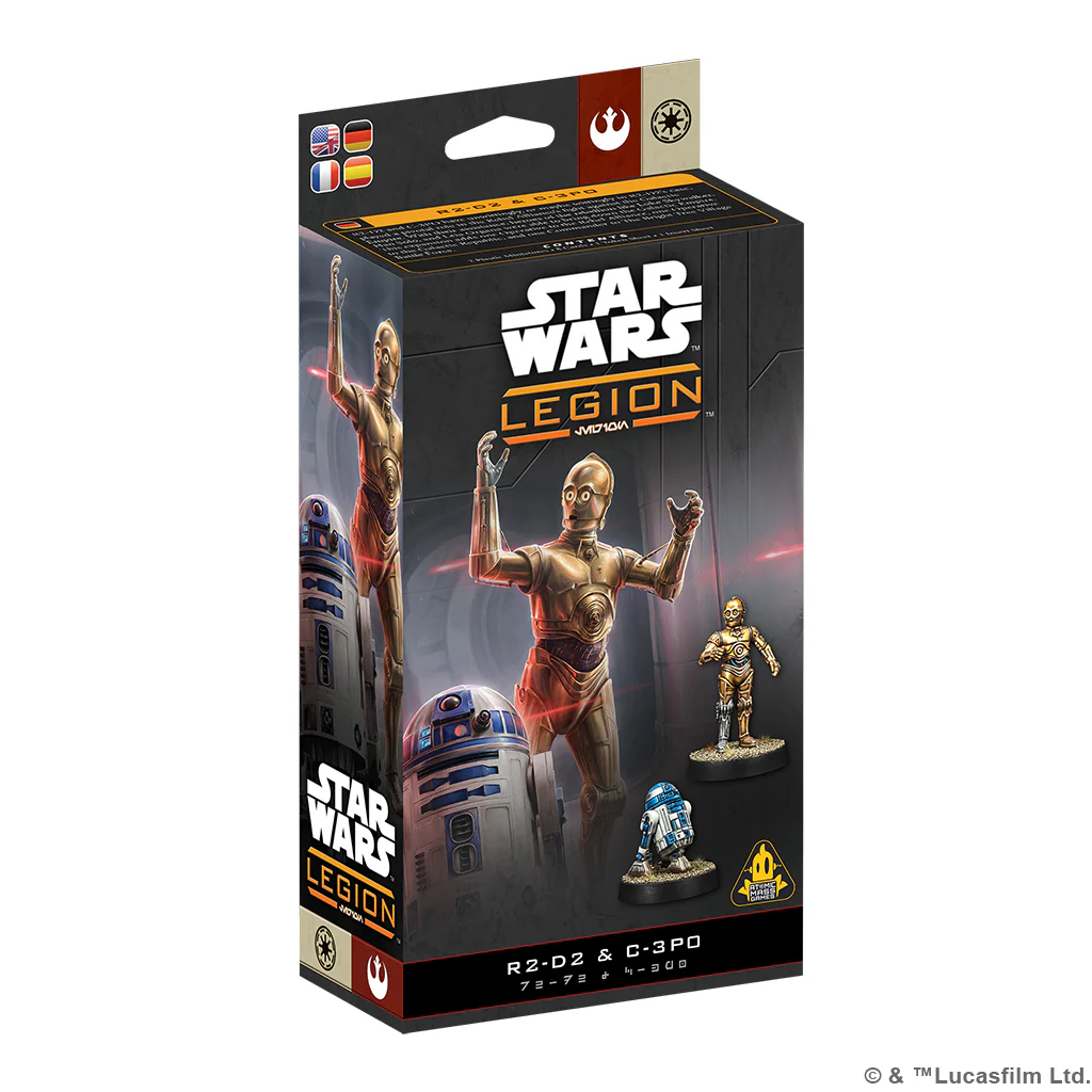 STAR WARS LEGION C-3PO & R2-D2