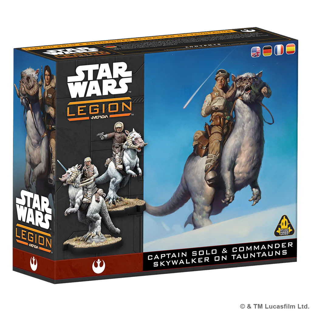 STAR WARS LEGION: CAPTAIN SOLO & COMMANDER SKYWALKER ON TAUN-TAUNS