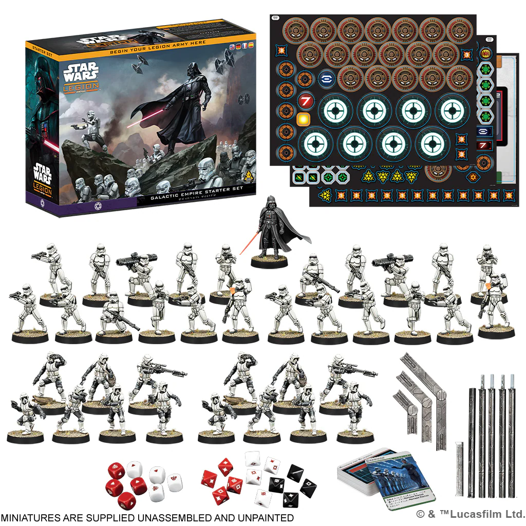 STAR WARS LEGION: GALACTIC EMPIRE STARTER SET - Image 3