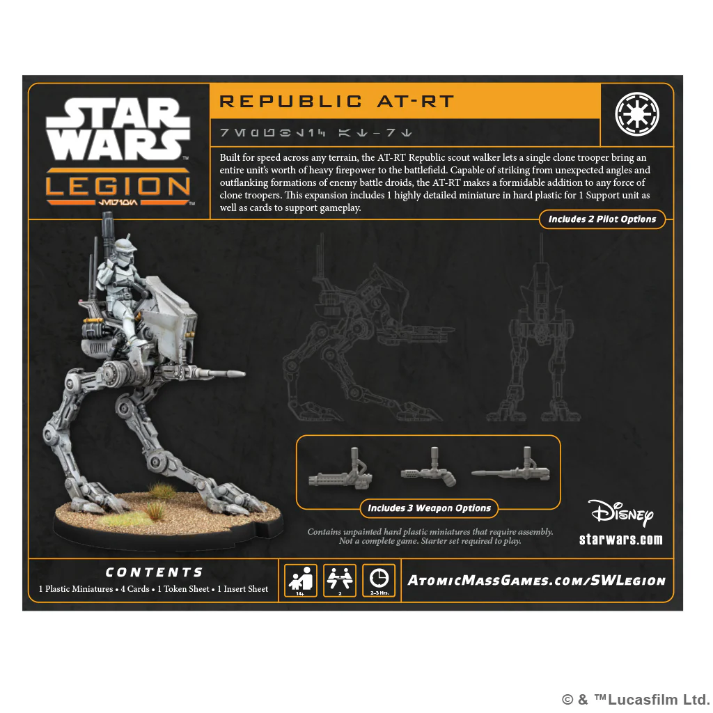 STAR WARS LEGION: REPUBLIC AT-RT - Image 2