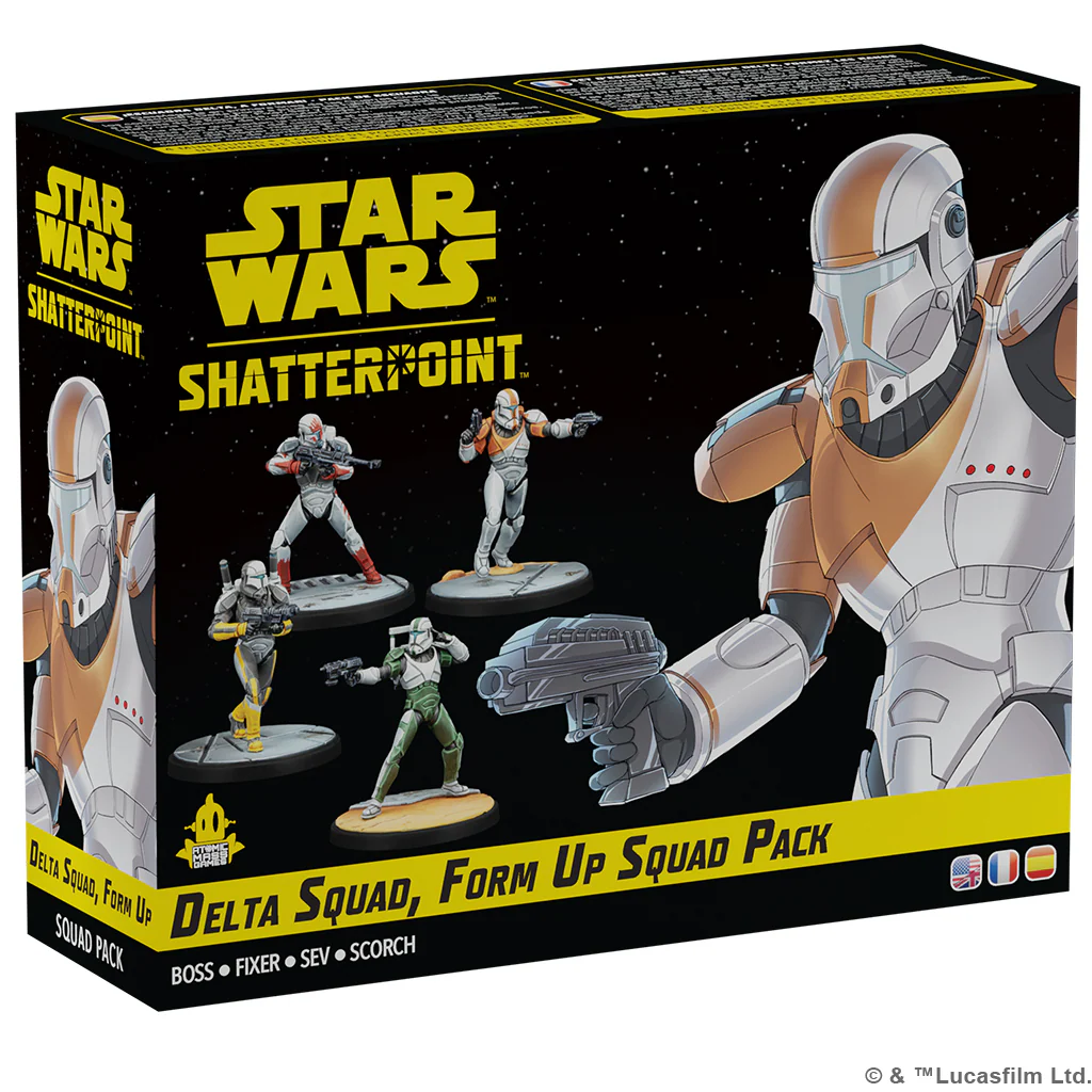 STAR WARS SHATTERPOINT: DELTA SQUAD, FORM UP SQUAD PACK