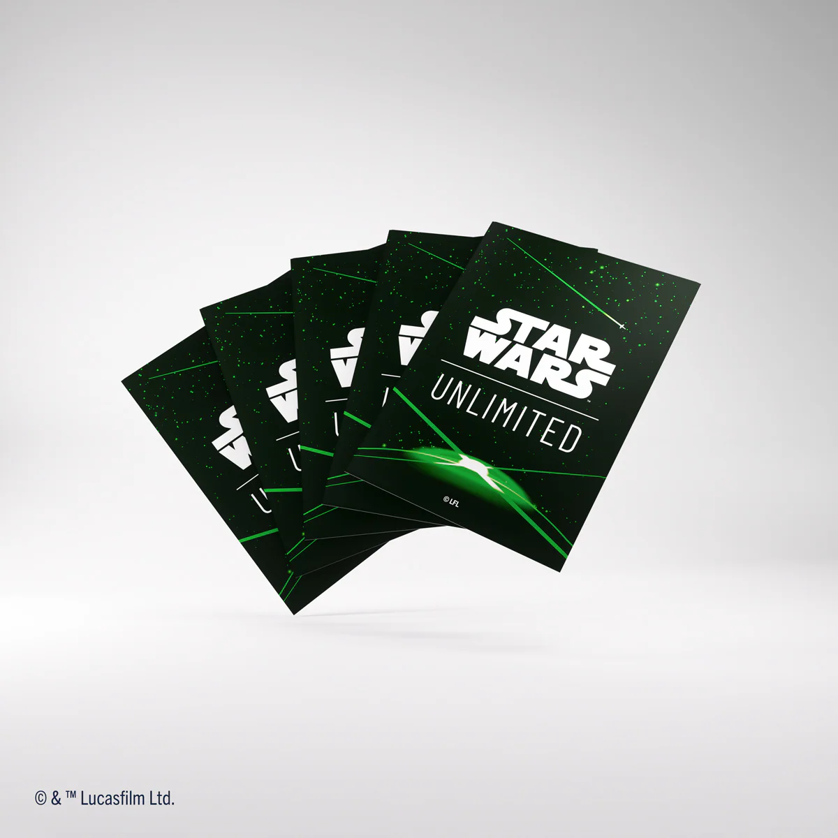 STAR WARS UNLIMITED ART SLEEVES GREEN - Image 2
