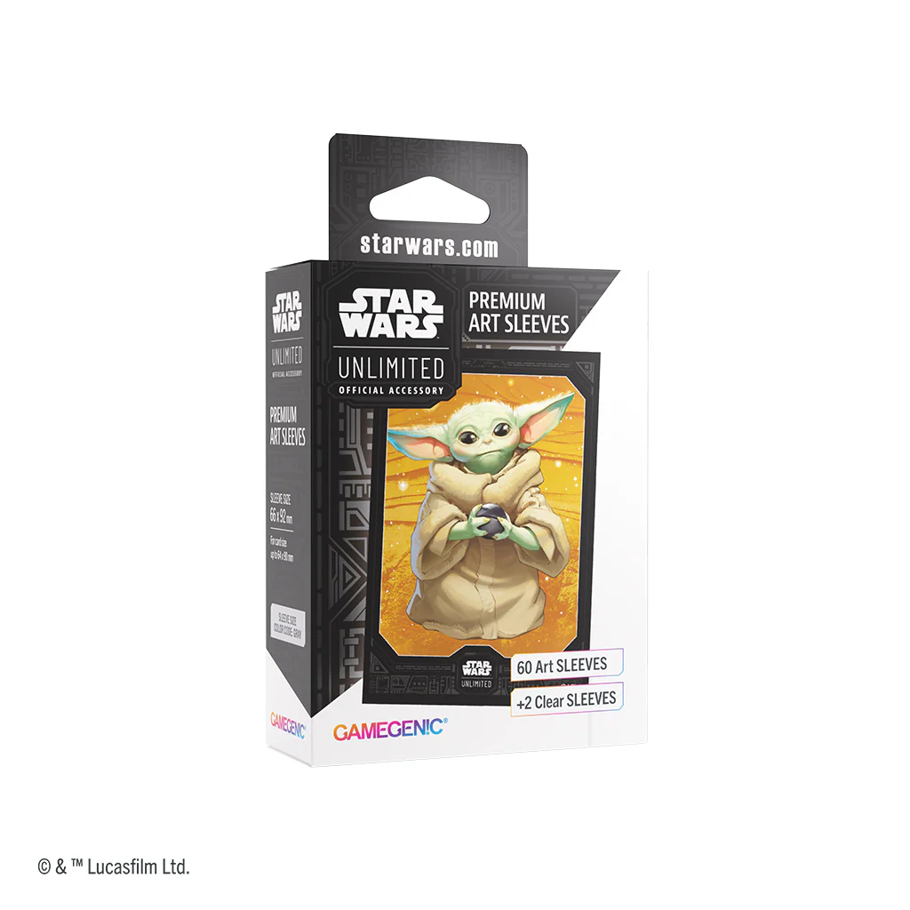 STAR WARS UNLIMITED PREMIUM ART SLEEVES: GROGU
