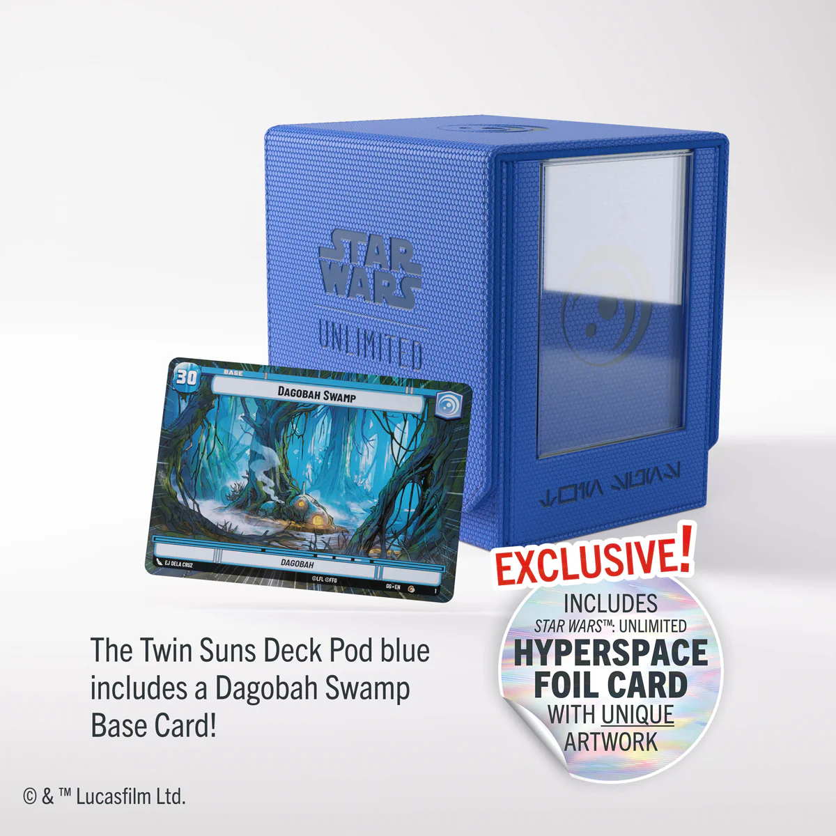 STAR WARS UNLIMITED TWIN SUNS DECK POD BLUE - Image 4
