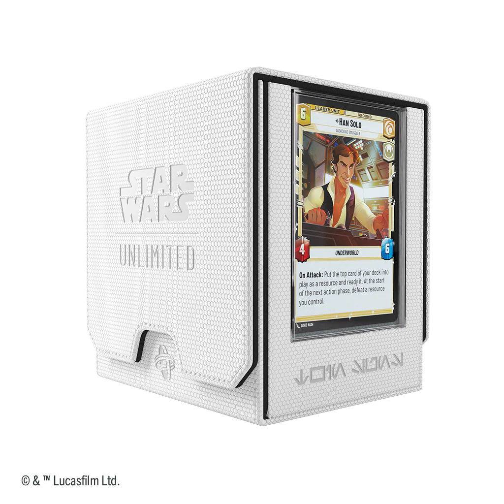 STAR WARS UNLIMITED TWIN SUNS DECK POD WHITE/BLACK