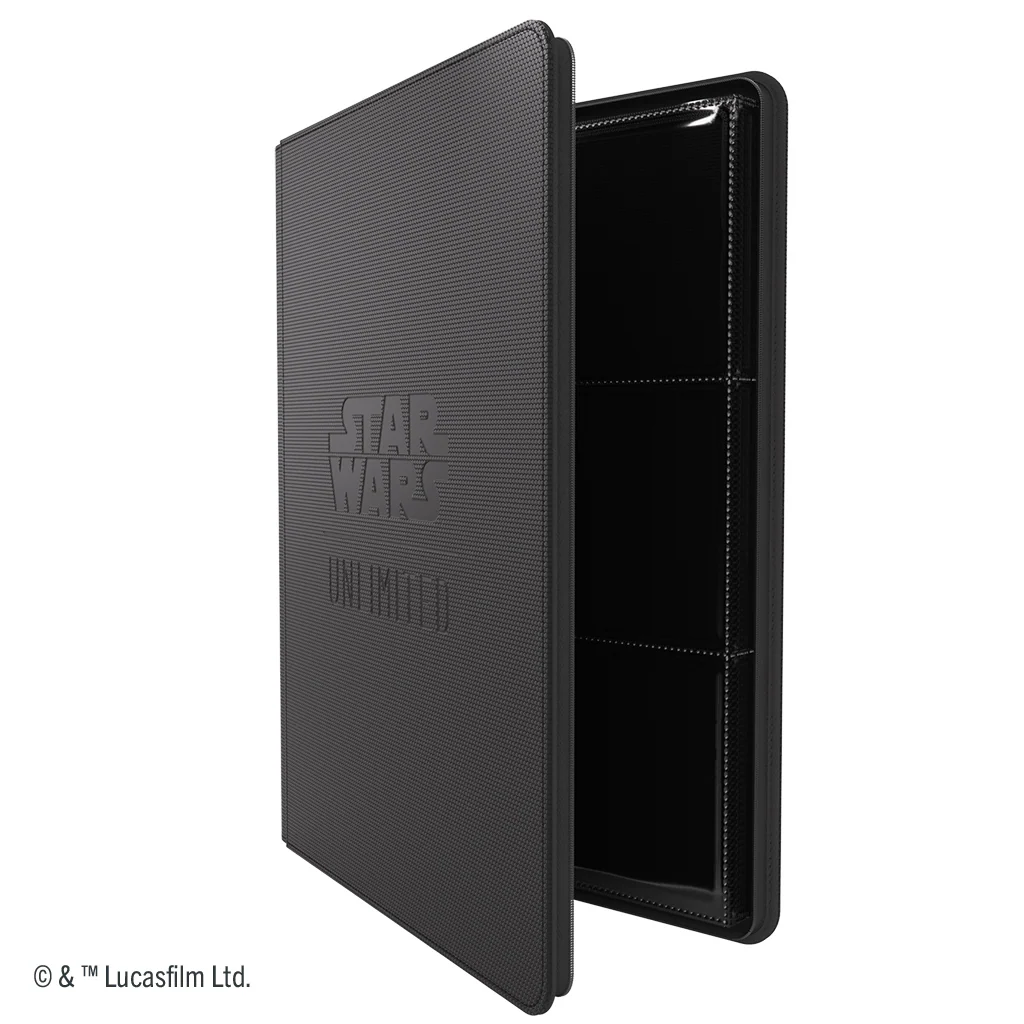 STAR WARS UNLIMITED ZIP-UP ALBUM BLACK