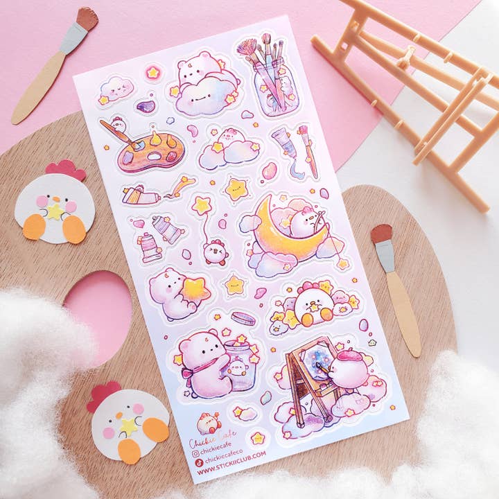 STARLIGHT STUDIO STICKER SHEET - Image 2