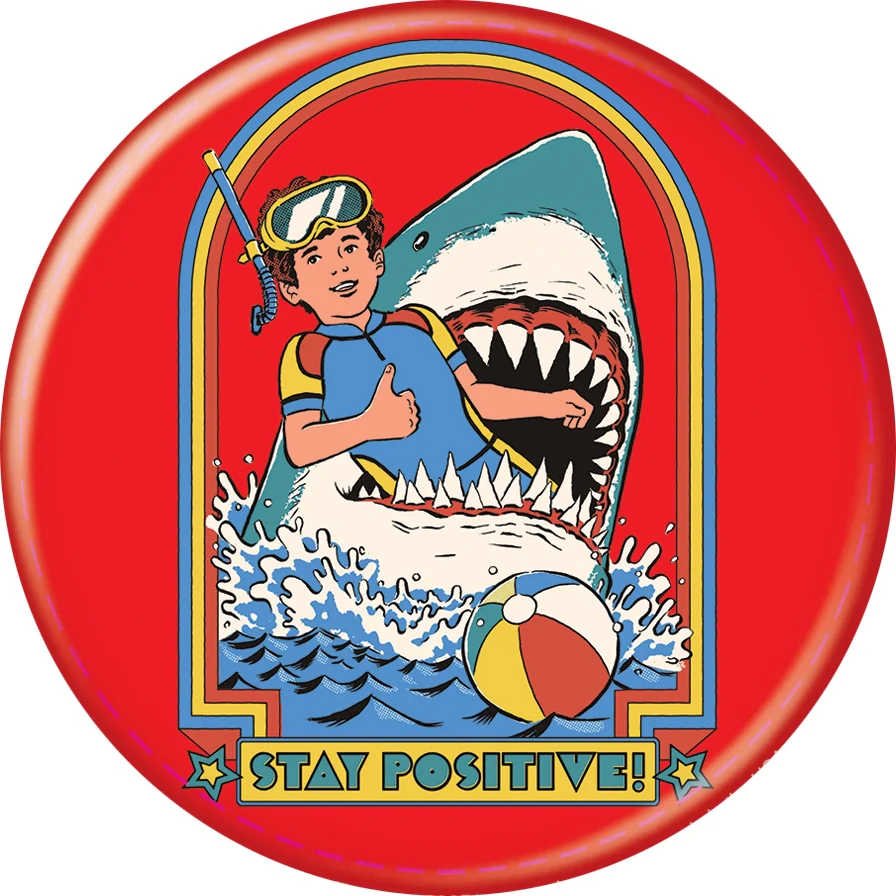 STEVEN RHODES CLASSIC 3 INCH BUTTON - Image 10