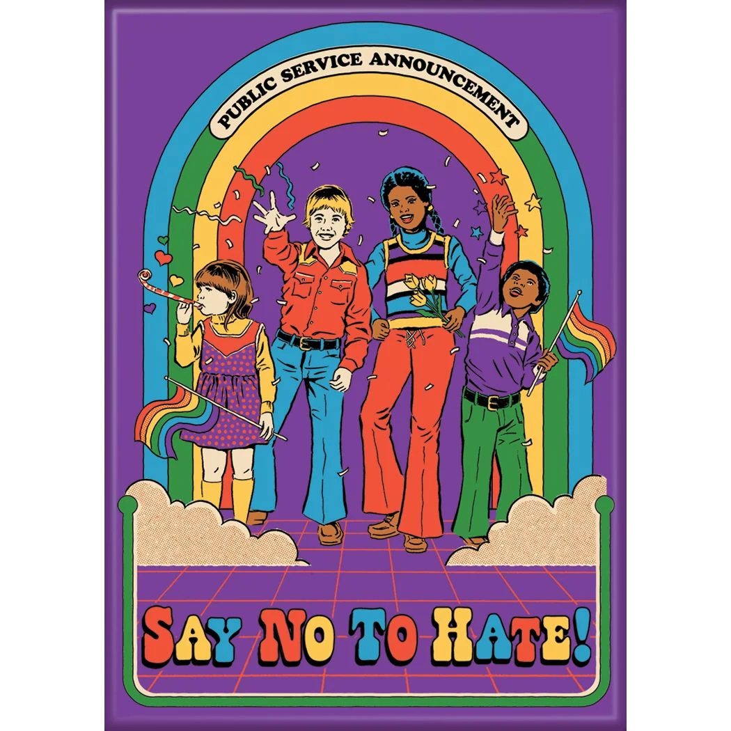 STEVEN RHODES SAY NO TO HATE MAGNET