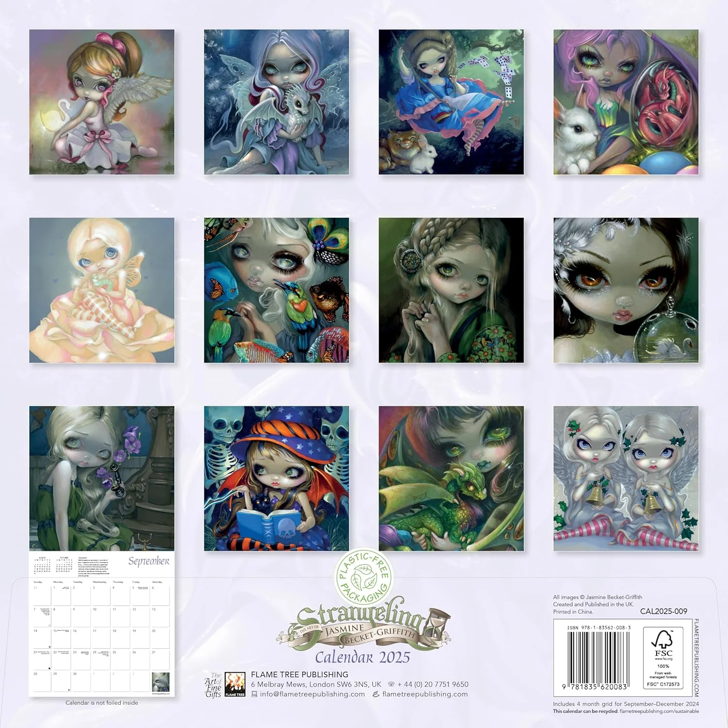 STRANGELING: THE ART OF JASMINE BECKET-GRIFFITH CALENDAR 2025 - Image 2