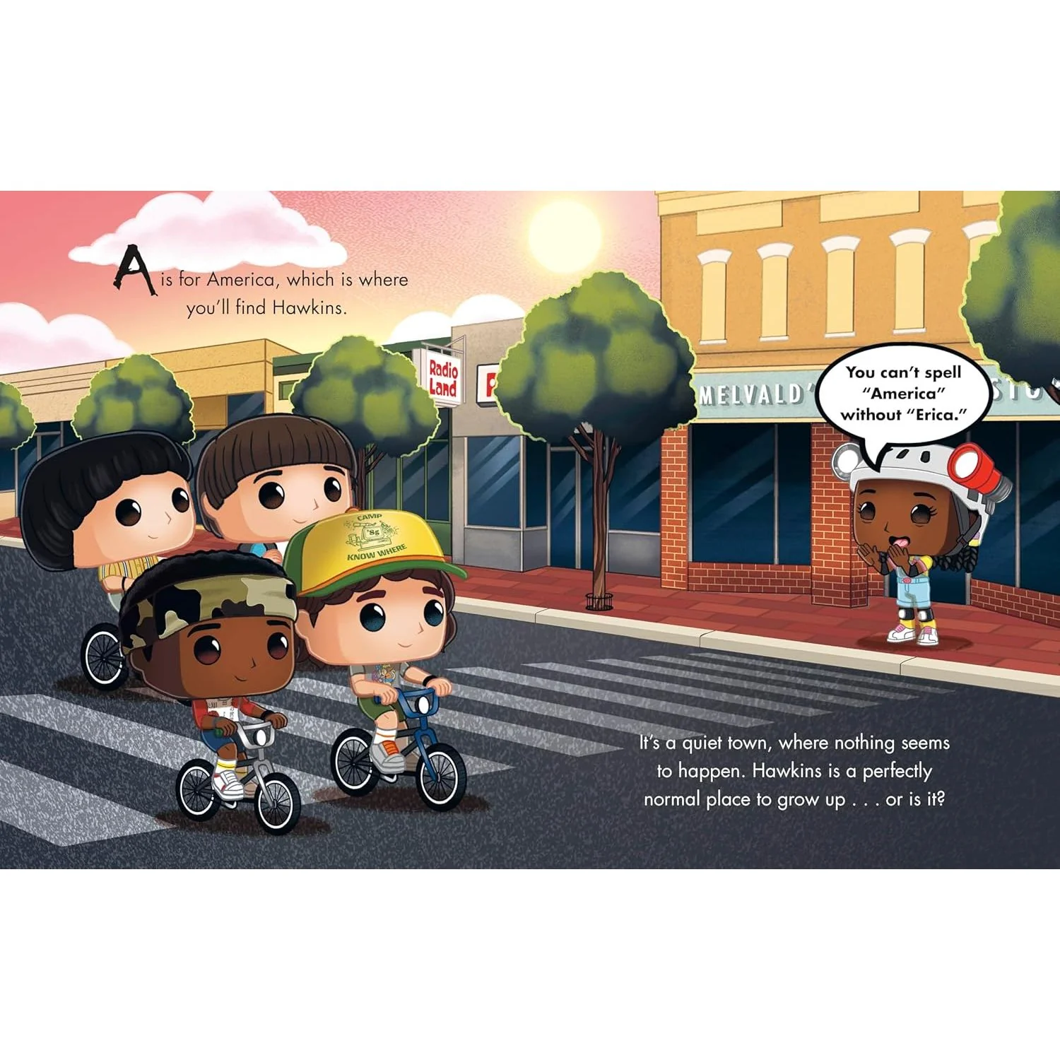 STRANGER THINGS: HAWKINS ABC (A LITTLE GOLDEN BOOK) - Image 2
