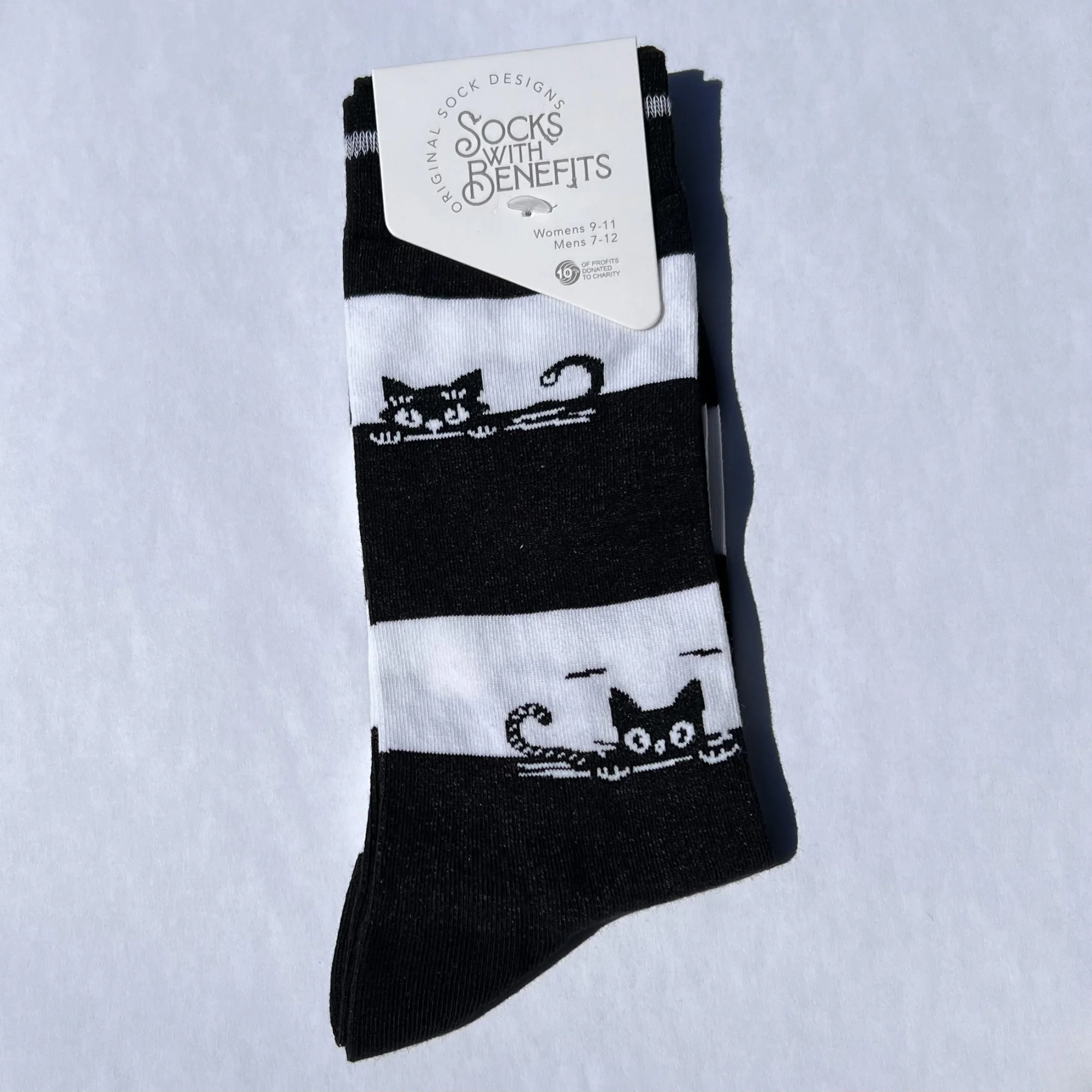 STRIPED KITTY SOCKS - Image 2