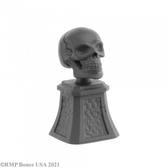 SUGAR SKULL AND PLINTH
