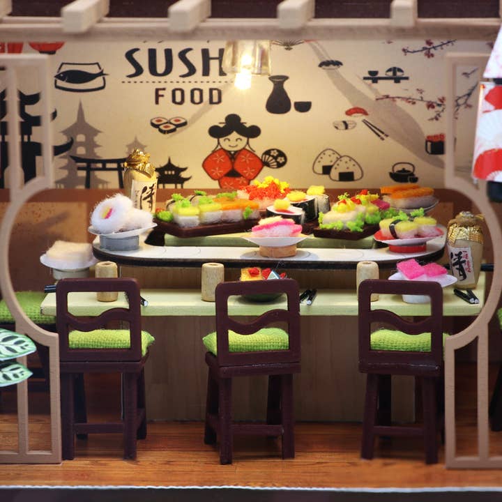 SUSHI HOUSE: DIY MINIATURE HOUSE KIT - Image 3
