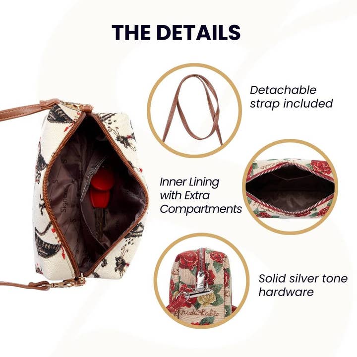 TAPESTRY CAT PATTERN SHOULDER BAG - Image 3