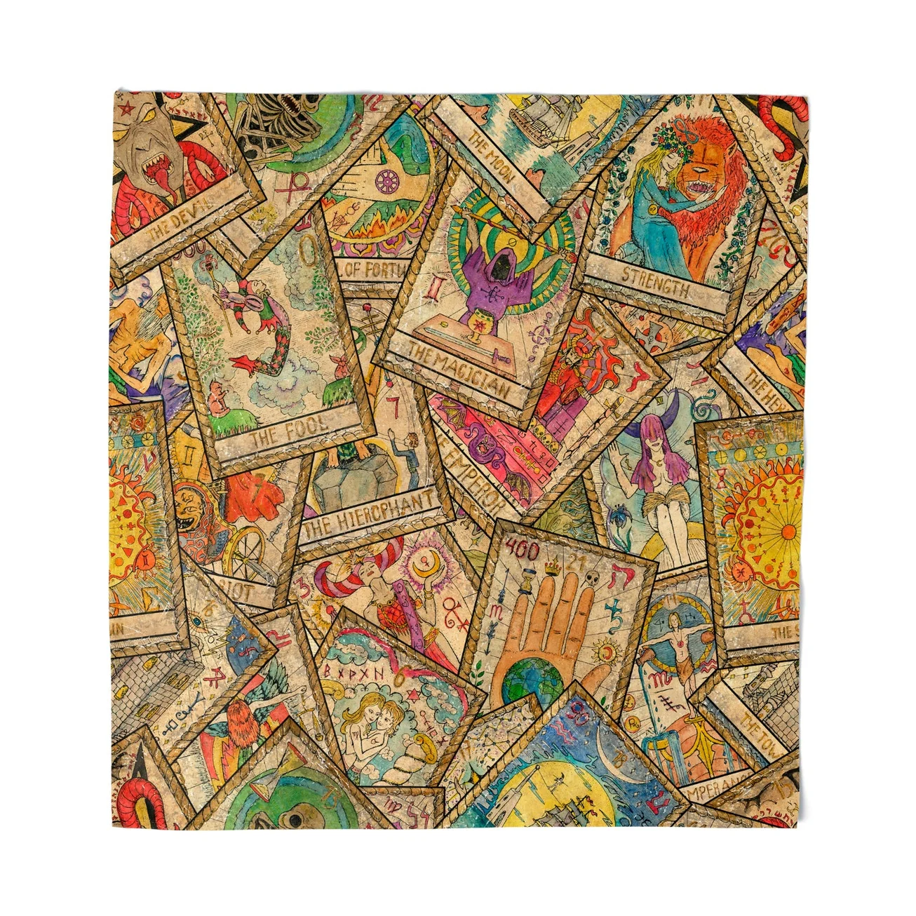 TAROT BANDANA/SCARF/ALTAR CLOTH