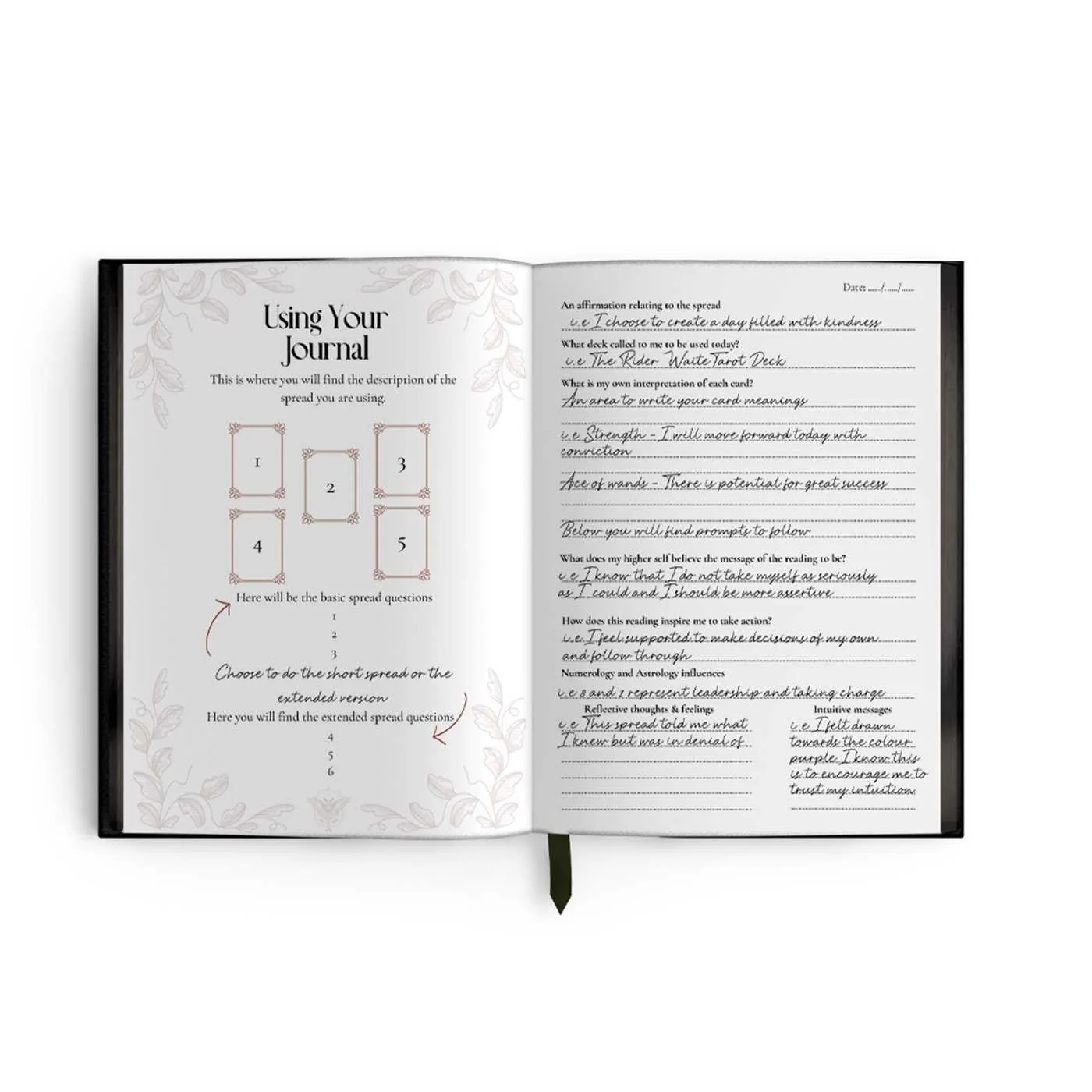 TAROT SPREAD JOURNAL: SEASONS OF TAROT BY EMMA HOWARD - Image 3