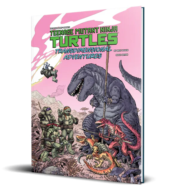 TEENAGE MUTANT NINJA TURTLES TRANSDIMENSIONAL ADVENTURES CAMPBELL COVER