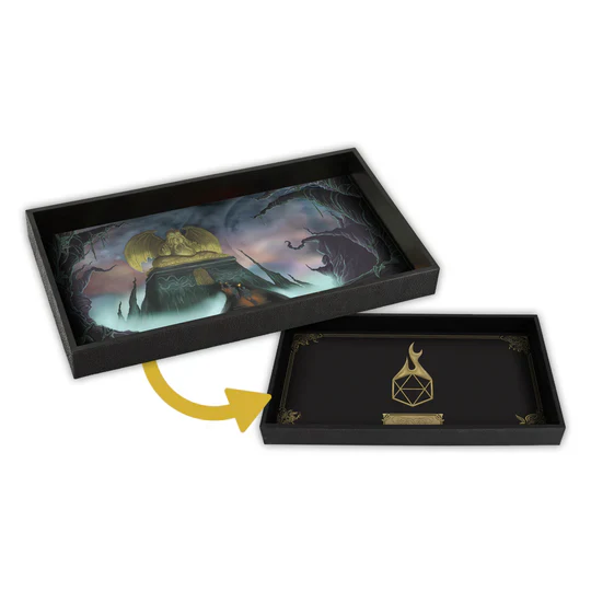 TEMPLE OF CTHULHU REVERSIBLE DICE TRAY