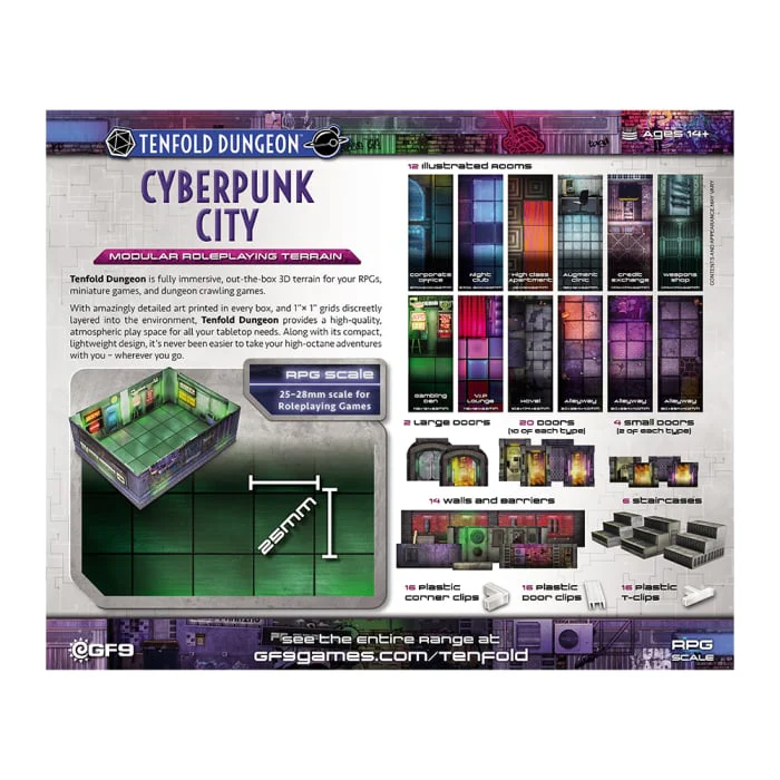 TENFOLD DUNGEON SCI-FI CYBERPUNK CITY - Image 2