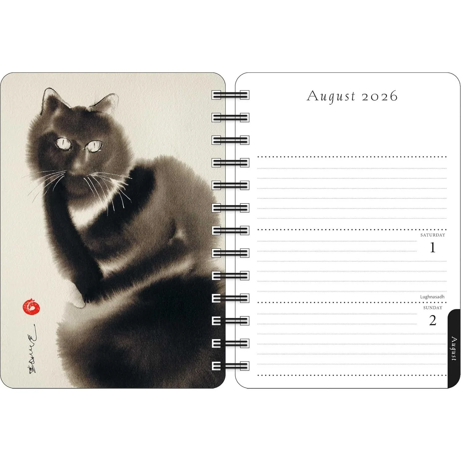 THE ARTFUL CAT 2026 DAILY PLANNER - Image 3