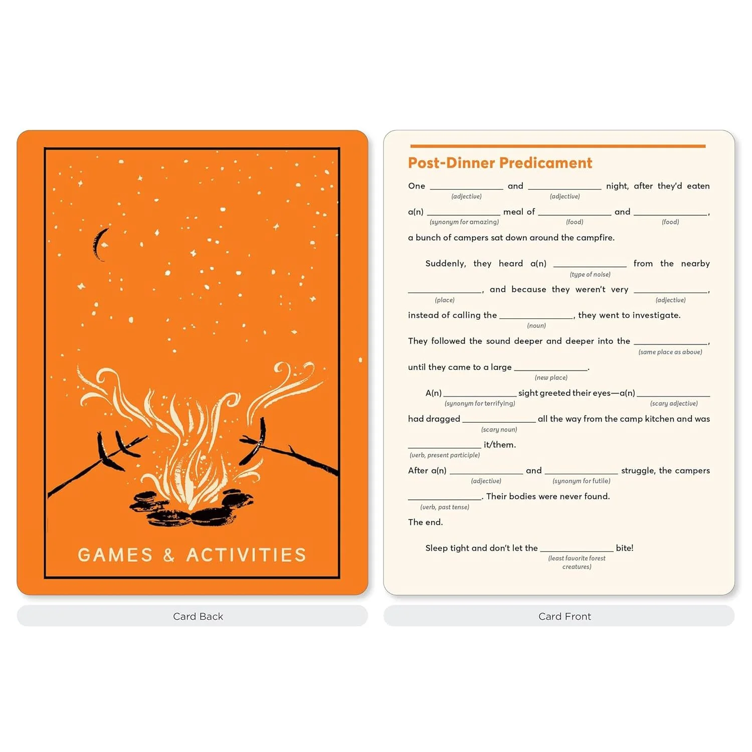 THE CAMPOUT CARD DECK: 50 CARDS TO ELEVATE YOUR OUTDOOR ADVENTURES - Image 4