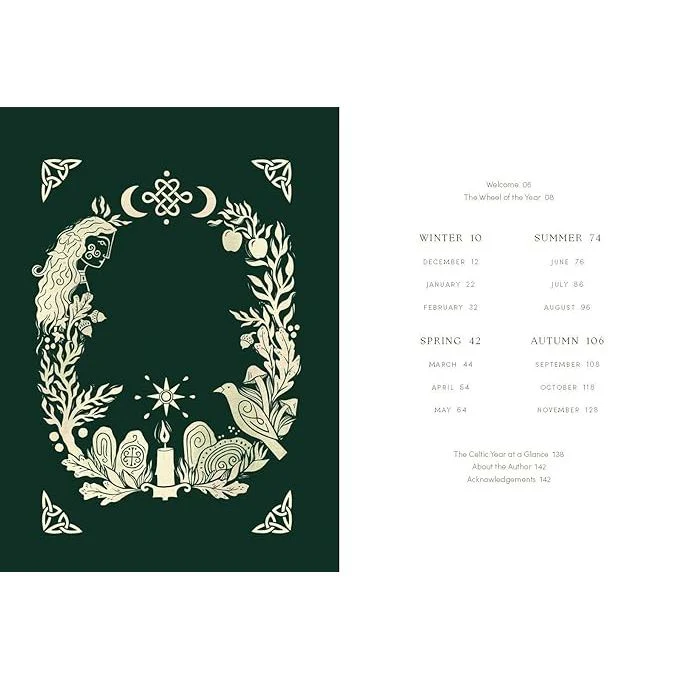THE CELTIC YEAR: FOLKLORE, MYTHS AND MAGIC BY ALISON DAVIES - Image 2