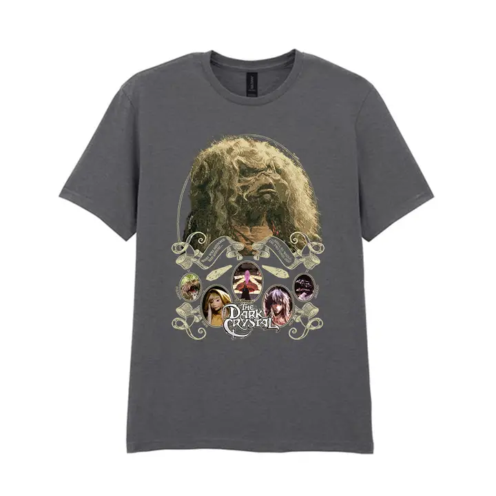 THE DARK CRYSTAL AUGHRA T-SHIRT CHARCOAL