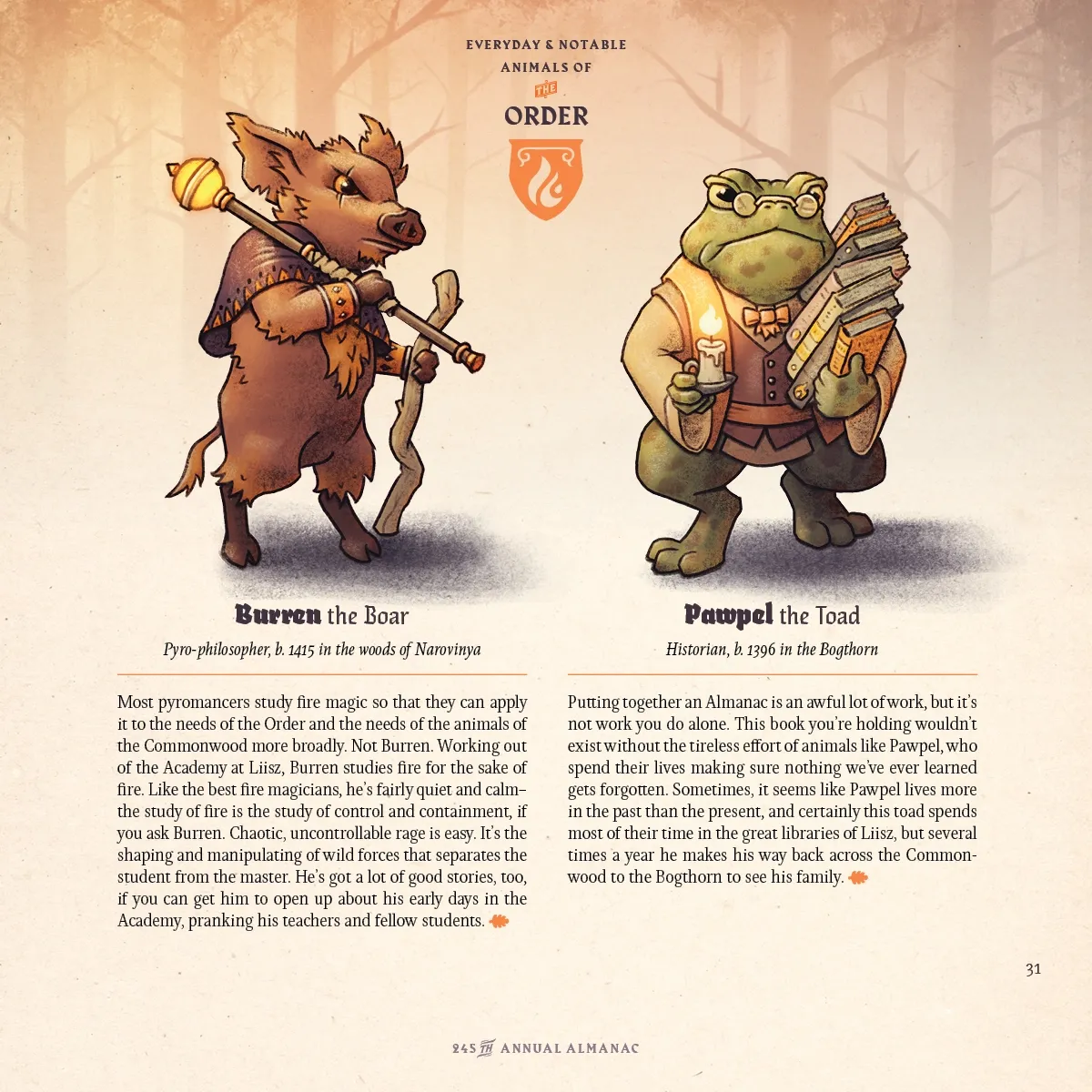 THE DEFENDERS ALMANAC RPG BOOK - Image 4