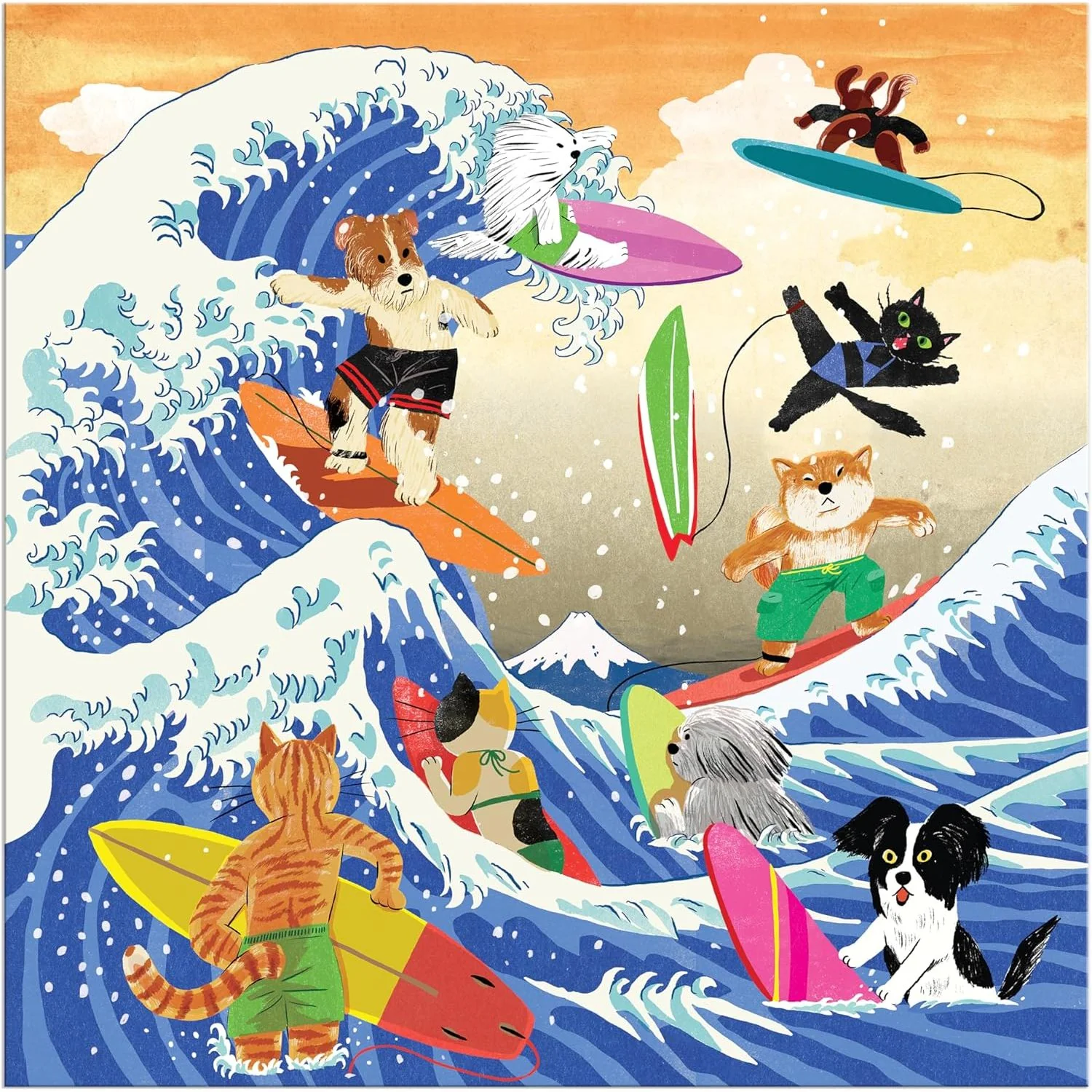 THE GREAT SURF 500PC PUZZLE - Image 2
