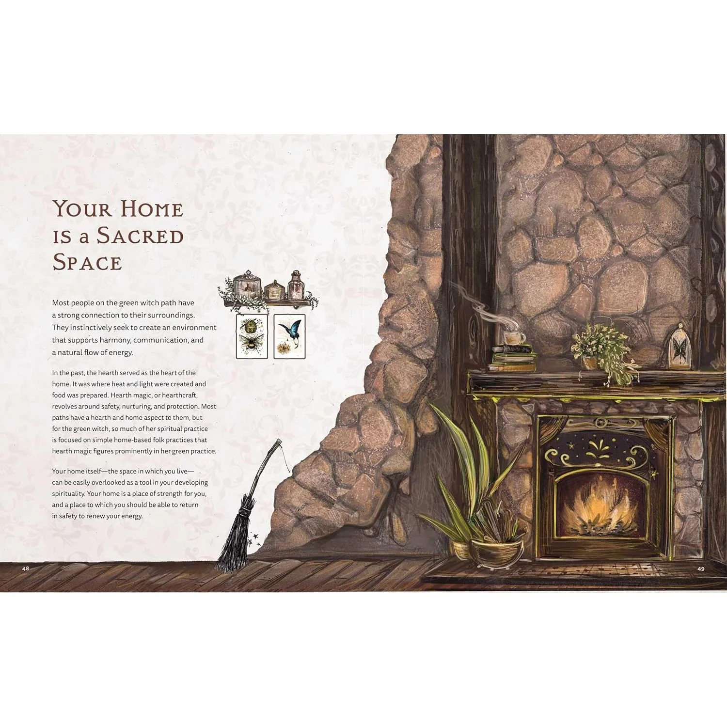 THE GREEN WITCH ILLUSTRATED BY ARIN MURPHY-HISCOCK - Image 2