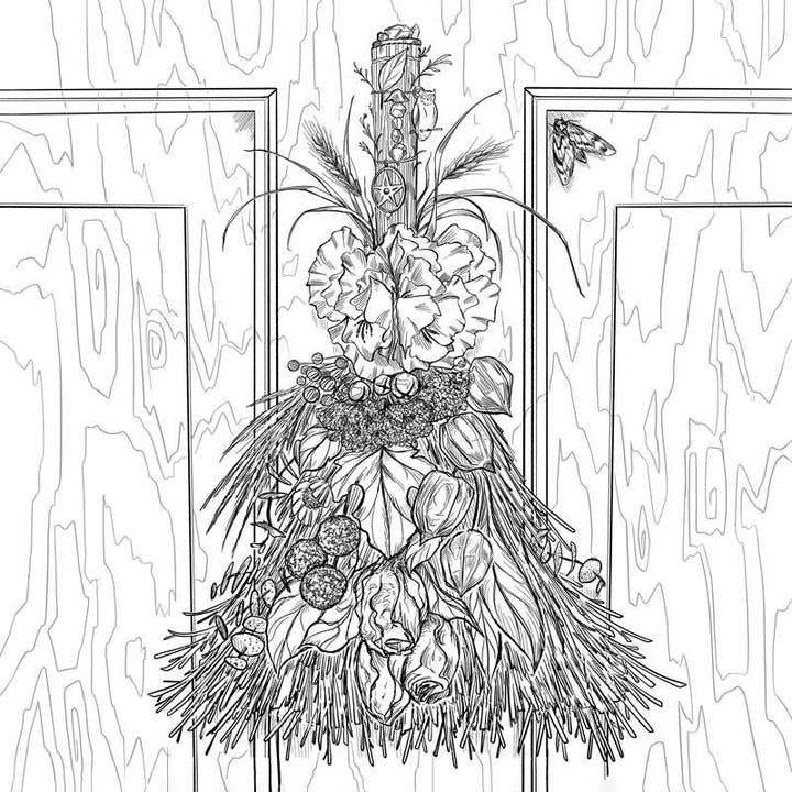 THE GREEN WITCH'S COLORING BOOK - Image 2