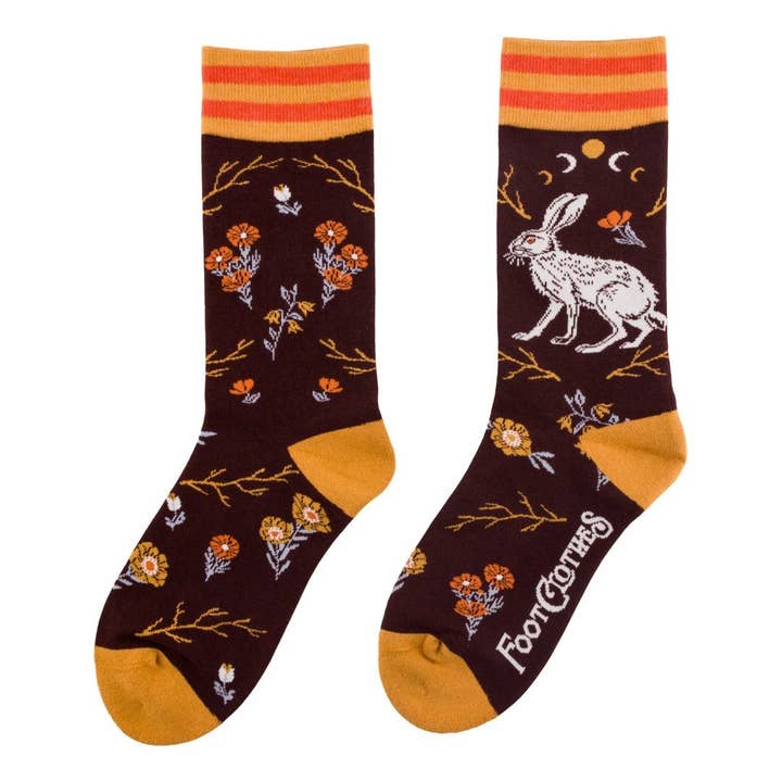 THE HARE CREW SOCKS BY FOOTCLOTHES - Image 2