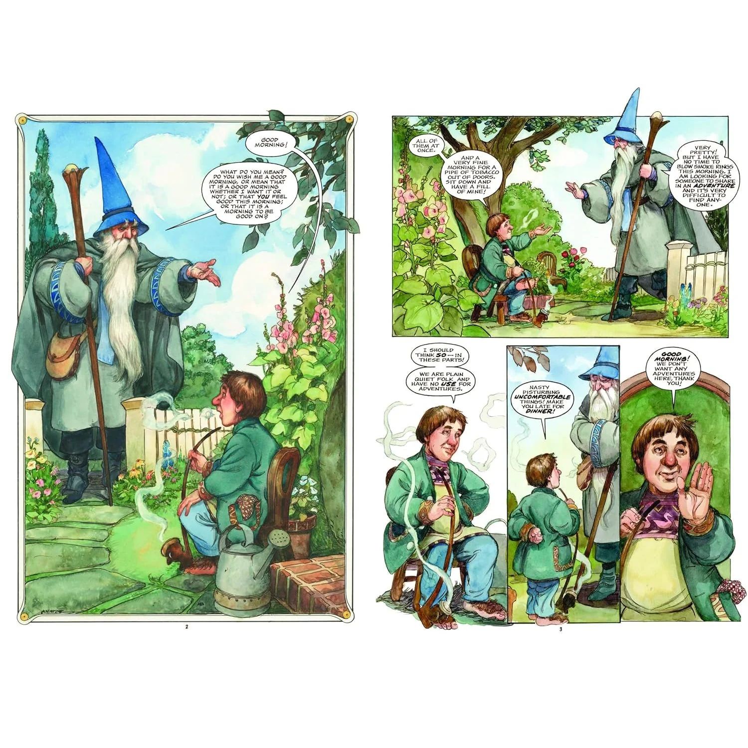 THE HOBBIT GRAPHIC NOVEL (REVISED AND EXPANDED) - Image 2