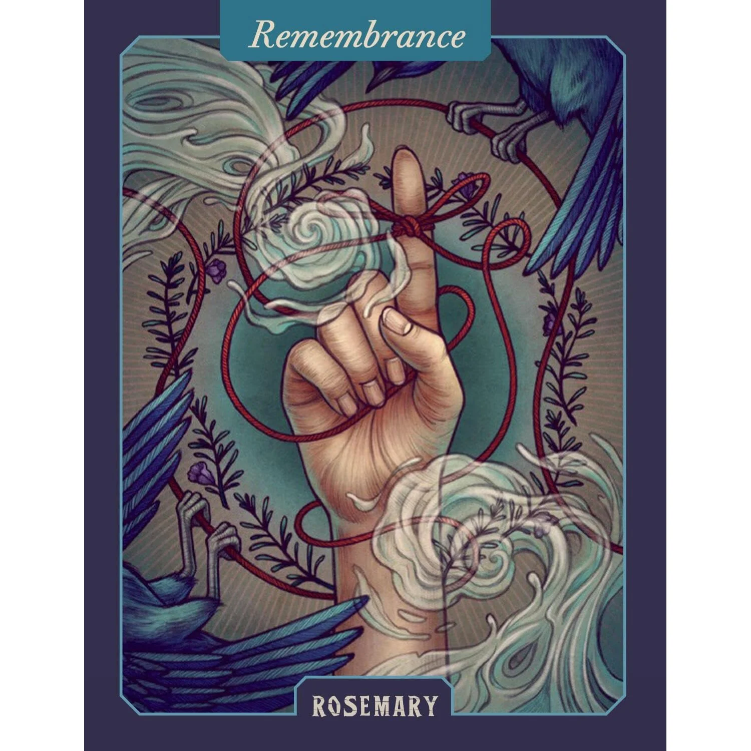 THE ILLUSTRATED HERBIARY ORACLE CARDS BY MAIA TOLL - Image 5