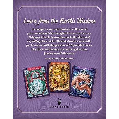 THE ILLUSTRATED CRYSTALLARY ORACLE CARDS BY MAIA TOLL - Image 2