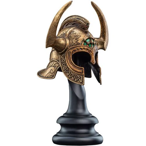 THE LORD OF THE RINGS ROHIRRIM HELM OF KING HELM HAMMERHAND MINI PROP REPLICA - Image 2