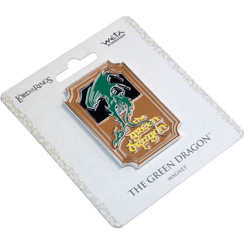 THE LORD OF THE RINGS THE GREEN DRAGON ENAMEL MAGNET - Image 2