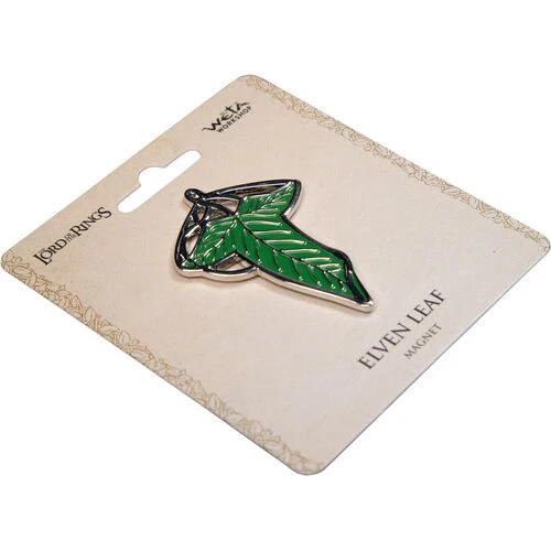 THE LORD OF THE RINGS ELVEN LEAF ENAMEL MAGNET - Image 2