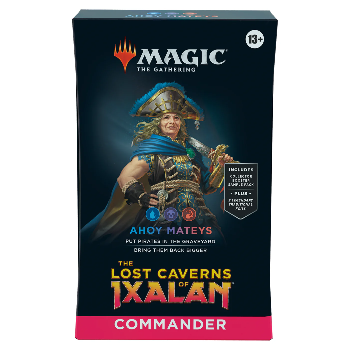 THE LOST CAVERNS OF IXALAN AHOY MATEYS COMMANDER DECK