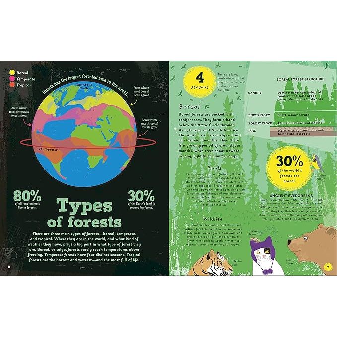 THE MAGIC OF FORESTS: A FASCINATING GUIDE TO FORESTS AROUND THE WORLD BY VICKY WOODGATE - Image 3