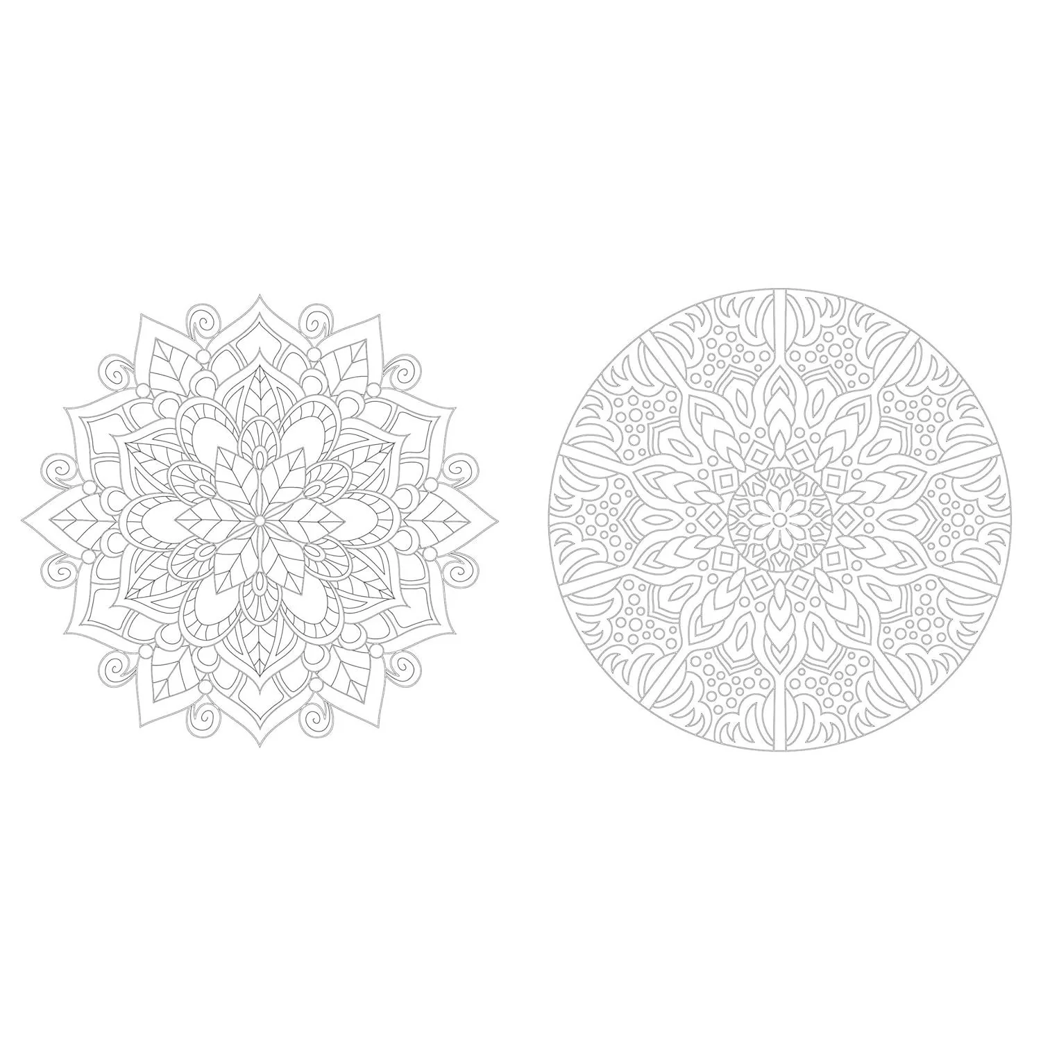 THE MANDALA COLORING BOOK - Image 3