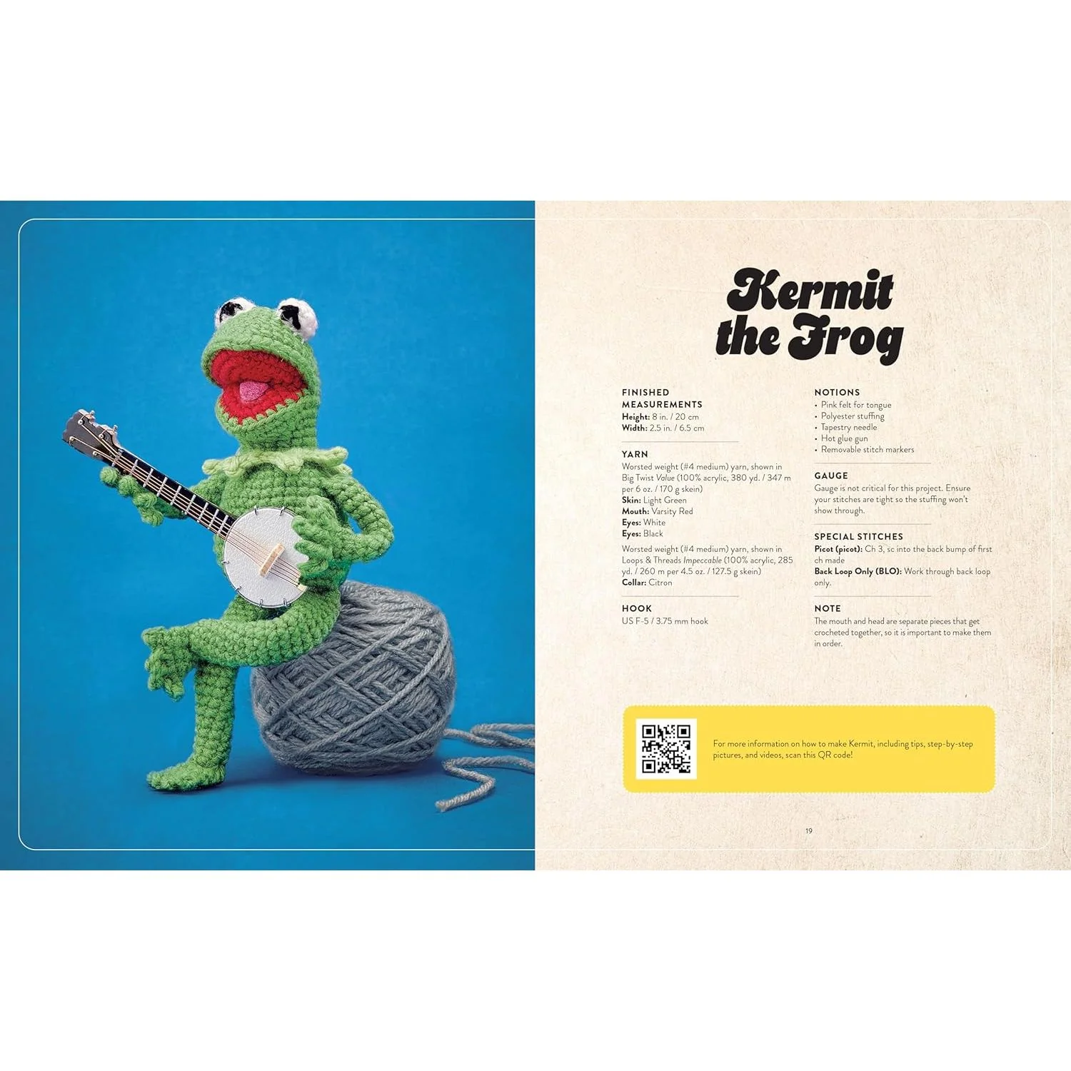 THE MUPPETS OFFICIAL CROCHET AMIGURUMI BT DREW HILL - Image 2