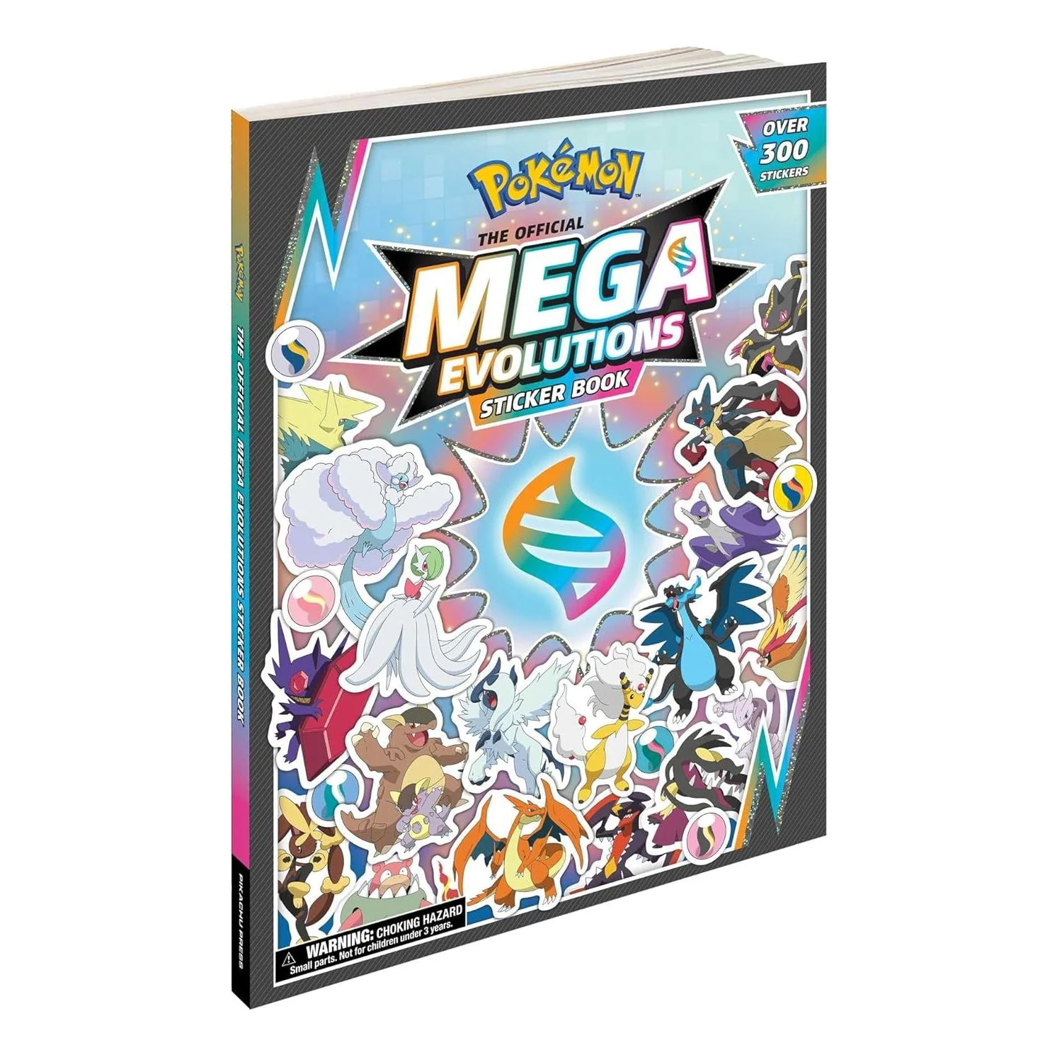 THE OFFICIAL POKEMON MEGA EVOLUTIONS STICKER BOOK