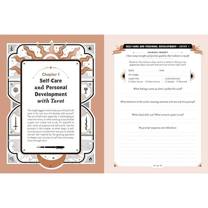 THE ONE CARD TAROT JOURNAL BY MARIA SOFIA MARMANIDES - Image 2