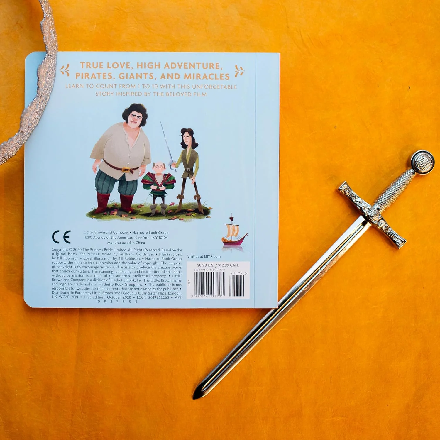 THE PRINCESS BRIDE- A COUNTING STORY (CHILDREN'S BOARD BOOK) - Image 4